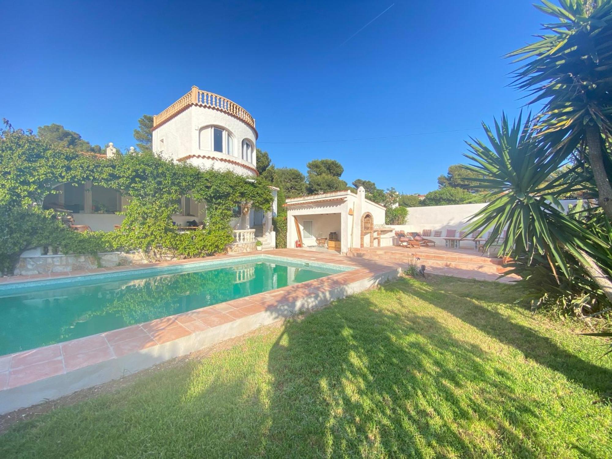 Beautiful Villa With Pool, Barbecue, And Garden Jávea Zewnętrze zdjęcie